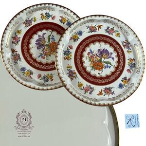 Daher Decoratedware 2-count Round Metal Platter Trays